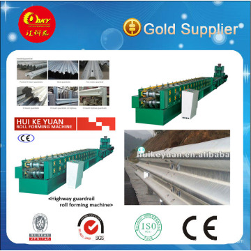 W Beam Highway Guardrail Roll Forming Machine